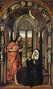 Rogier van der Weyden Christ Appearing to His Mother oil on canvas